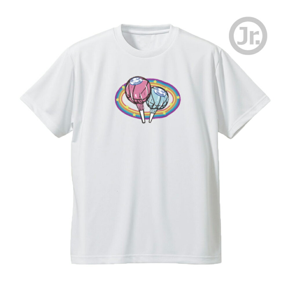 バスケ Tシャツ ジュニア 「ロリポップ」 半袖 練習着 ノ