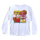 バスケ ロンT メンズ 「COMIC BOOK(白)」 長袖 練習着 (ノースアイランド) NORTHISLAND