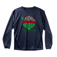 バレーボール長袖Tシャツ「バレーボール丼」