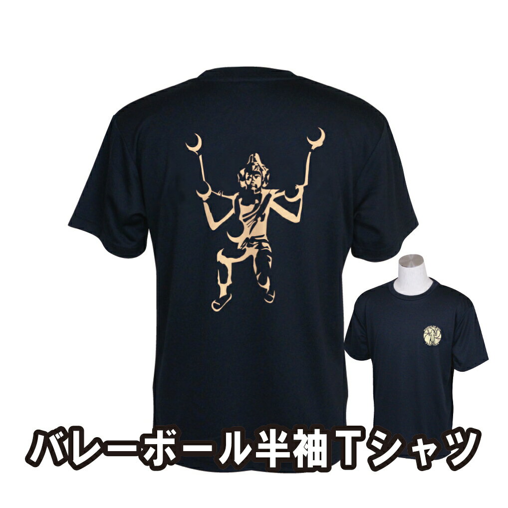 バレーボール 練習着 半袖 メンズ Tシャツ 「神の手レシー