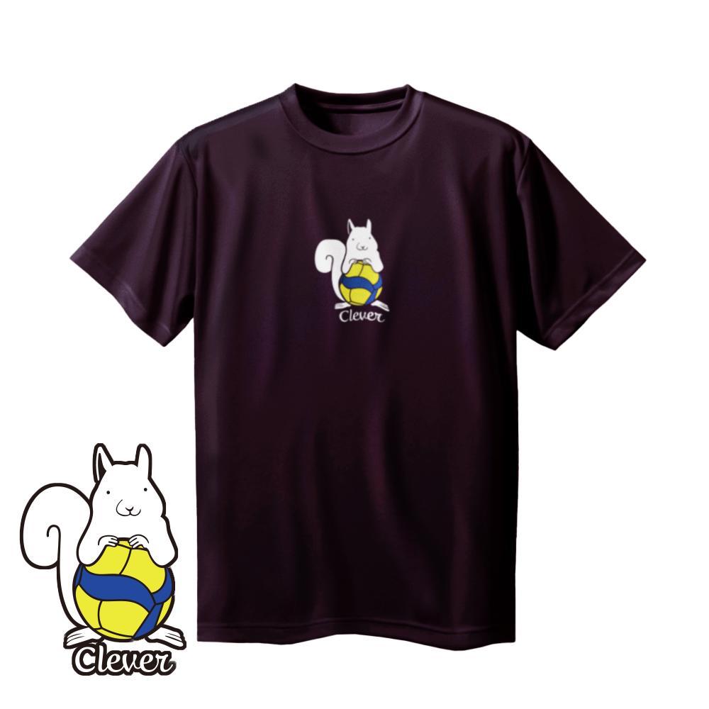 バレー 練習着 半袖 メンズ 「Clever」 Tシャツ ノースアイランド(NORTHISLAND)