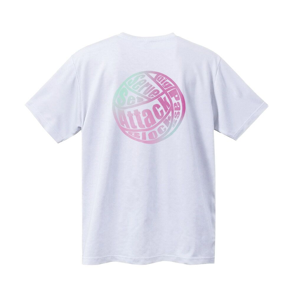 SABスポーツのバレー 半袖Tシャツ ジュニア キッズ 子供 小学生 吸汗速乾 ドライ 軽量 柔らかい 部活 練習着 「オールプレー」 ノースアイランド NORTHISLAND｜アングル2