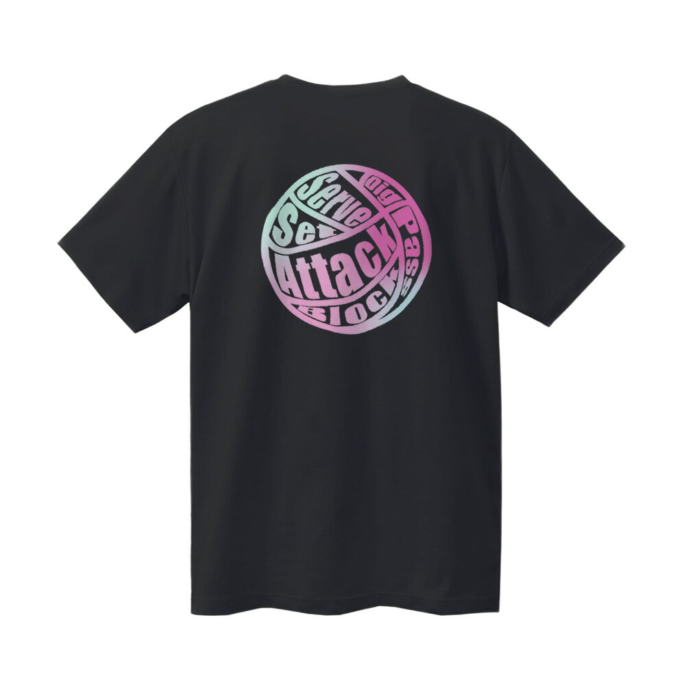 SABスポーツのバレー 半袖Tシャツ ジュニア キッズ 子供 小学生 吸汗速乾 ドライ 軽量 柔らかい 部活 練習着 「オールプレー」 ノースアイランド NORTHISLAND｜アングル3