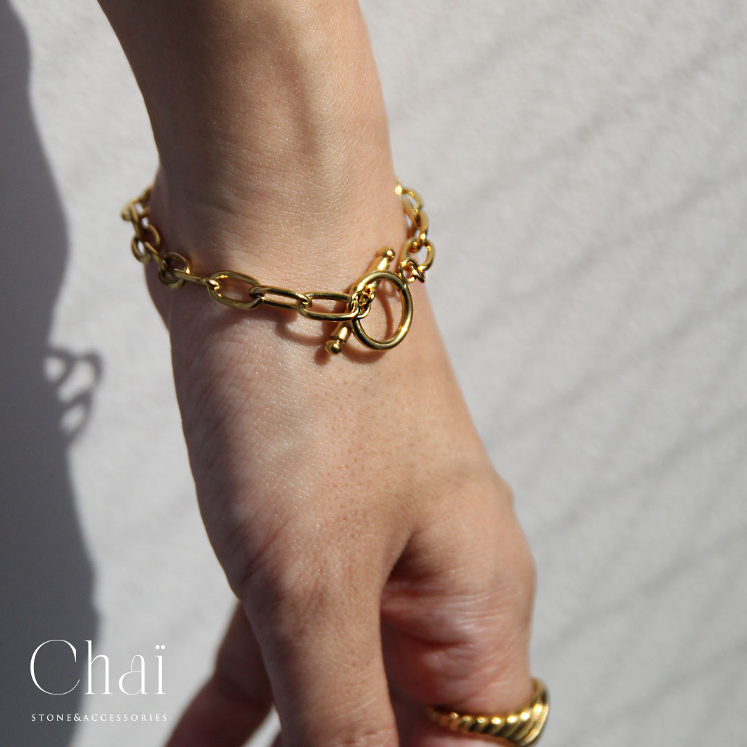 Rakuten - ブレスレット ステンレス レディース チェーンブレスレット アクセサリー アクセ 18k 18K ゴールドメッキ 金属アレルギー対応 重ね付け 金属アレルギー対応 きれいめ シンプル 大人 仕事 通勤 結婚式 フォーマル 贈り物 ギフト プレゼント