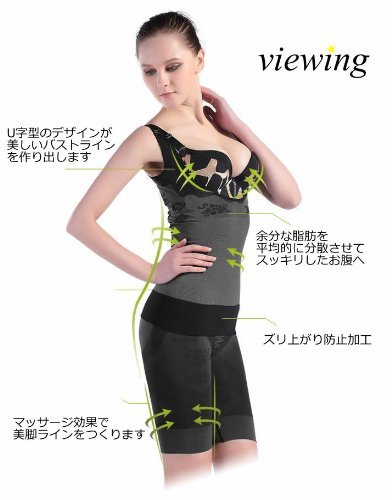 ボディスーツ 補正下着 セパレート 2ピースタイプ 産後の体型戻しやダイエットのお供にも♪ sachichi-10000006 モバイルラウンジ 楽天市場店 サンプル画像3