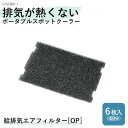キングジム KING JIM 給排気エアフィルター 排気が熱くないポータブルスポットクーラー 専用 PSCB01