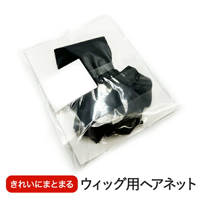 抗菌加工ヘアネット ヘアーネット ウィッグネット ネット 長髪 ロングヘア ロング 抗菌 髪 まとめる 自毛 ケア用品 ウイッグ フルウィッグ 医療用 治療 伸縮性 フィット 伸縮素材 薄手 かつら 黒 ブラック WIG-NET