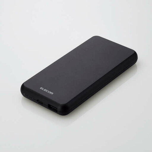 エレコム 5V/3A出力 モバイルバッテリー ブラック DE-C38-10000BK エレコム 5V/3A出力 モバイルバッテリー ブラック DE-C38-10000BK