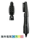 海外対応 電圧切替式 パナソニック くるくるドライヤー 《ZIGZAG》 フリーロールブラシ付属 ブラック 100-240V対応 EH-KA60-K 【店頭受取対応商品】