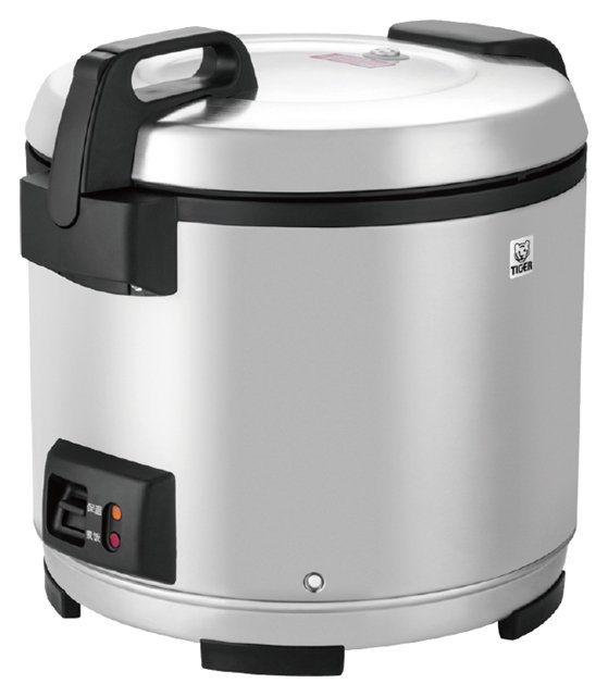 【海外向け炊飯器】【220V〜240V仕様】 タイガー魔法瓶 業務用マイコン炊飯ジャー 20合炊き シルバー J..