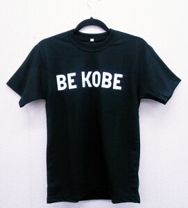 免税店コウベサコムオリジナル BE KOBE Tシャツ ブラック 日本製 Lサイズ