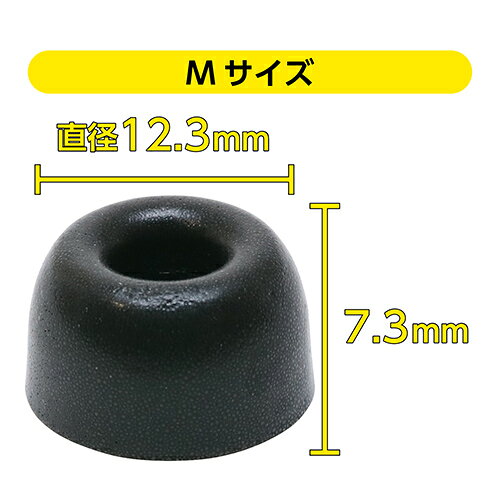 【メール便対象商品】 MCO オーディオアクセサリー 低反発イヤーピース 完全ワイヤレス用 Mサイズ×4個入 AAC-TH02/M4P sacom-10007049 海外電気CLUB サンプル画像3