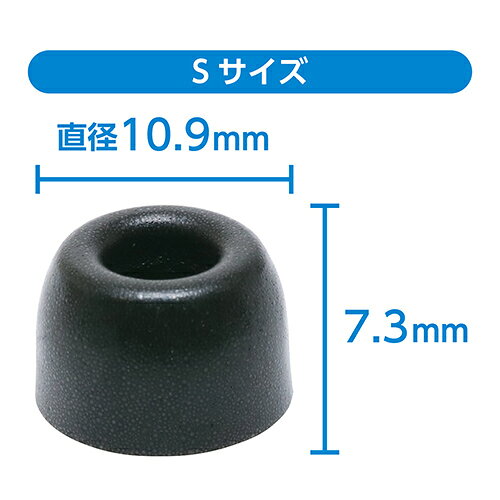 【メール便対象商品】 MCO オーディオアクセサリー 低反発イヤーピース 完全ワイヤレス用 Sサイズ×4個入 AAC-TH02/S4P sacom-10007048 海外電気CLUB サンプル画像3