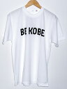 免税店コウベサコムオリジナル BE KOBE Tシャツ ホワイト 日本製 LLサイズ