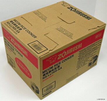 【海外向け炊飯器】【220V〜230V仕様】 象印マホービン マイコン炊飯器 3合炊き ステンレスカラー NS-LLH05 中国国内用保証書付