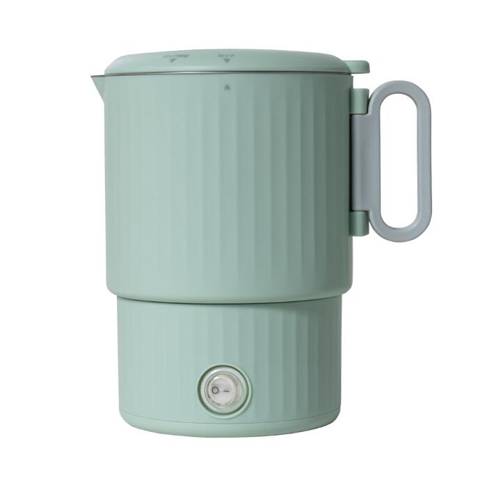 Rakuten - 【全世界対応】MCO 持ち運べる電気ケトル 転倒湯もれ防止 800ml 100-120V 220-240V対応 グリーン MBE-TK05GN