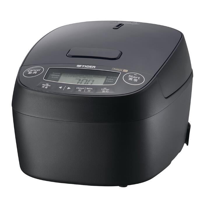 Rakuten - 【海外向け家電】【220V仕様】 タイガー魔法瓶 圧力IH炊飯器 1升炊き モーブブラック JPV-H18W