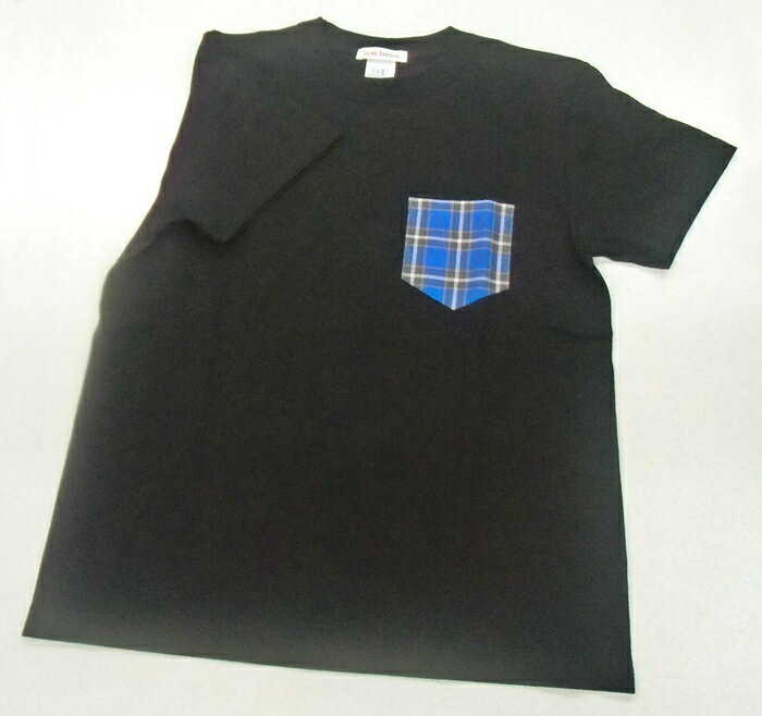 Rakuten - 神戸タータン/KOBE TARTAN Tシャツ ブラック Sサイズ クルーネック半袖Tシャツ