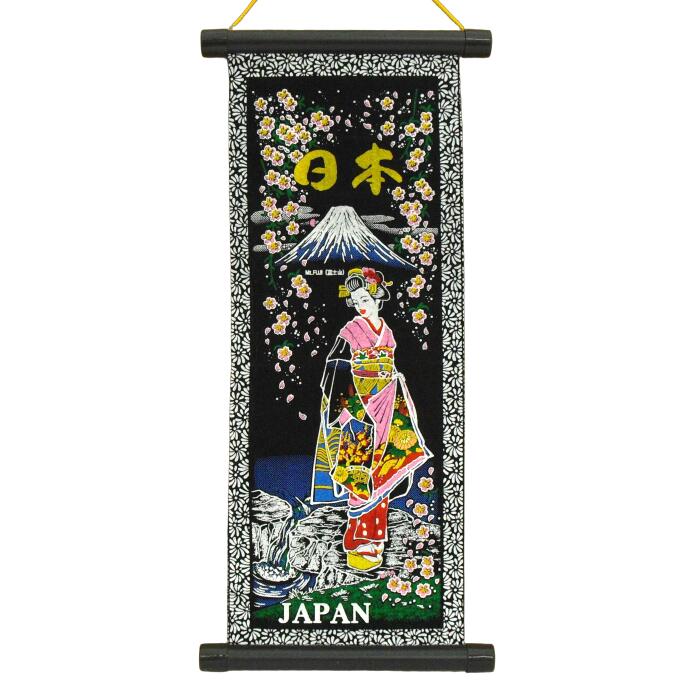 【日本のお土産】掛け軸 小サイズ(高さ約42cm)富士姫