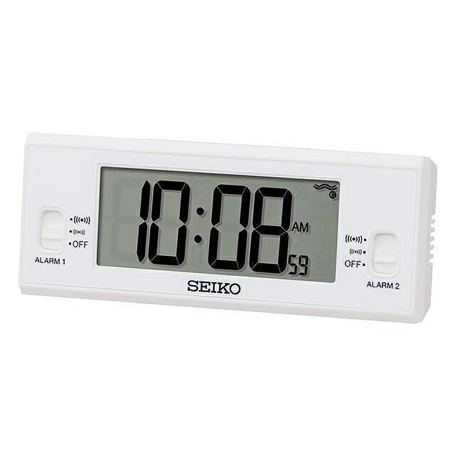 セイコー クロック SQ321W 目覚まし時計 デジタル 電波 SEIKO CLOCK