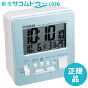 置き時計 CASIO CLOCK カシオ クロック デジタル電波目覚まし 日付表示 温・湿度表示付 DQD-805J-2JF