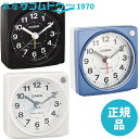 【最大2000円OFFクーポン27日(土)09:59迄】CASIO カシオ クロック TQ-750J-1JF(ブラック) / TQ-750J-2JF(ブルー) / TQ-750J-7JF (ホワイト) 目覚まし時計 コンパクトサイズ電波時計 wave ceptor 国内モデル