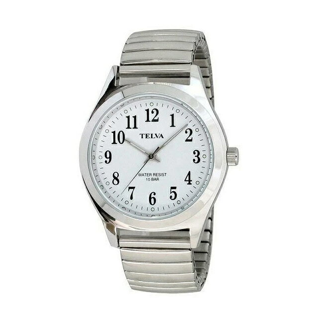 【最大2000円OFFクーポン11日(月)01:59迄】[CREPHA] クレファー 腕時計 ウォッチ TELVA テルバ TE-AM011-WTS メンズ [メール便 日時指定代引不可]