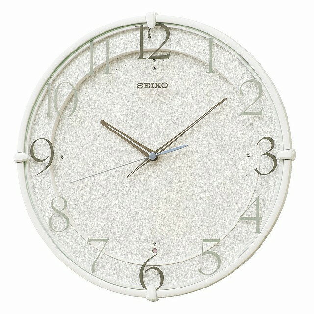 【最大2000円OFFクーポン 26日(金)01:59迄】SEIKO CLOCK セイコー クロック KX215W 掛け時計 電波 アナログ 白 [2]