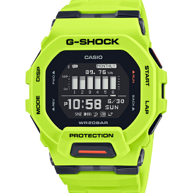 銀座 紗古夢堂(sacomdo)の【最大2000円OFFクーポン 11日(火)01：59迄】G-SHOCK Gショック GBD-200-9JF 腕時計 CASIO カシオ ジーショック メンズ｜アングル2