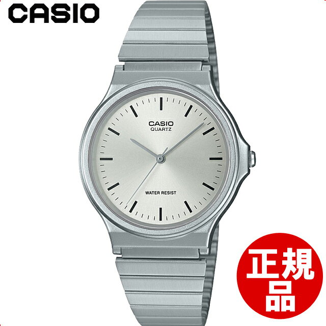 【最大2000円OFFクーポン 27日(木)01:59迄】カシオ 腕時計 カシオ コレクション MQ-24D-7EJH メンズ シルバー 旧製品名 MQ-24D-7EJF