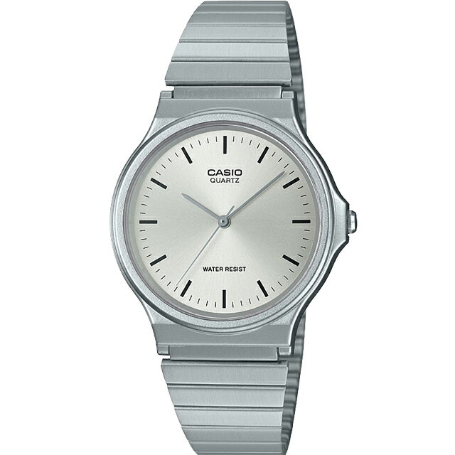 【最大2000円OFFクーポン 27日(木)01:59迄】カシオ 腕時計 カシオ コレクション MQ-24D-7EJH メンズ シルバー 旧製品名 MQ-24D-7EJF