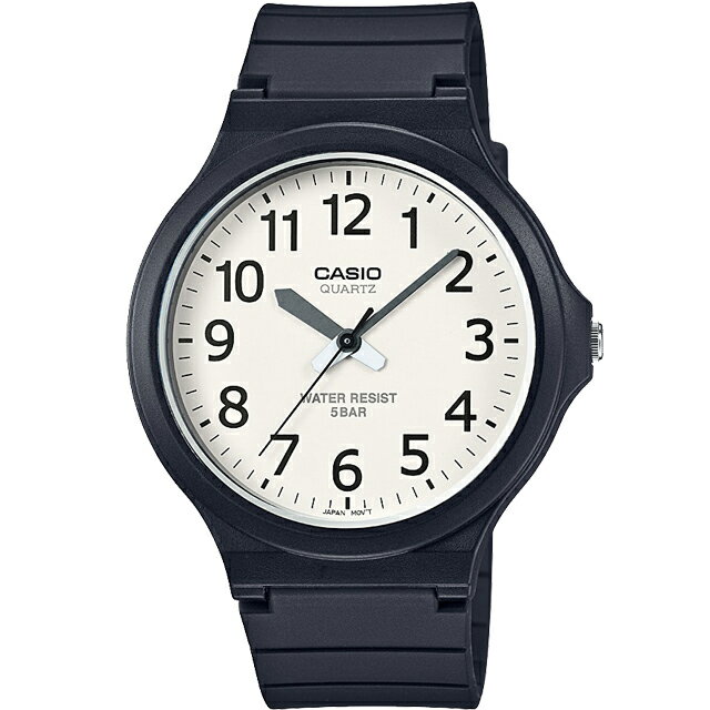 【最大2000円OFFクーポン11日(火)09:59迄】カシオ 腕時計 カシオ コレクション MW-240-7BJH メンズ ブラック 旧製品名 MW-240-7BJF