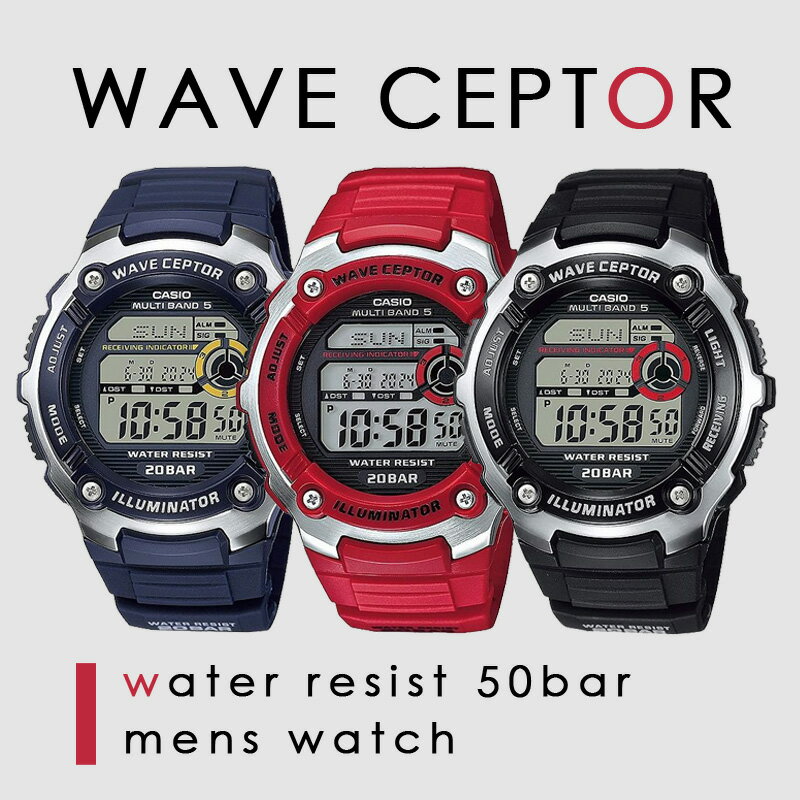 【最大2000円OFFクーポン16日 木 01:59迄】カシオ CASIO 腕時計 スポーツ WV-200R-1AJF WV-200R-2AJF WV-200R-4AJF メンズ 旧製品名 WV-M200-1AJF WV-M200-2AJF WV-M200-4AJF 