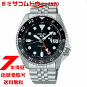 楽天銀座 紗古夢堂（sacomdo）【1日（水）ワンダフルデー最大1000円OFFクーポン】セイコー5 スポーツ SKX Sports Style GMTモデル SBSC001 メンズ 腕時計 メカニカル 自動巻き ブラック 日本製