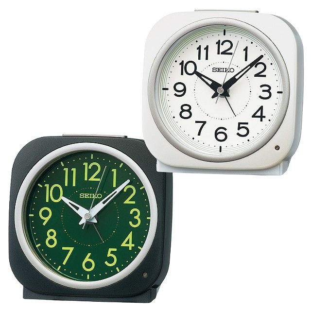 【最大2000円OFFクーポン11日(土)01:59迄】セイコークロック KR519K KR519W 目覚まし時計 SEIKO CLOCK [2]