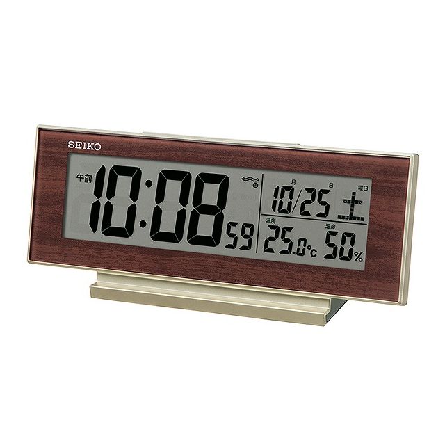 【5%OFFクーポン7月2日(木) 9:59迄】セイコー クロック SQ325B 目覚まし時計 SEIKO CLOCK [2]