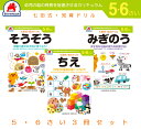 【お買い物マラソン最大2000円OFFクーポン11日(土)09:59迄】七田式 知力 ドリル 5歳 6歳 3冊セット そうぞう ちえ みぎのう