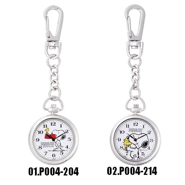銀座 紗古夢堂(sacomdo)の【最大2000円OFFクーポン 11日(火)01：59迄】シチズン Q&Q キューアンドキュー ポケットウォッチ ピーナッツ P004-204 P004-214｜アングル3