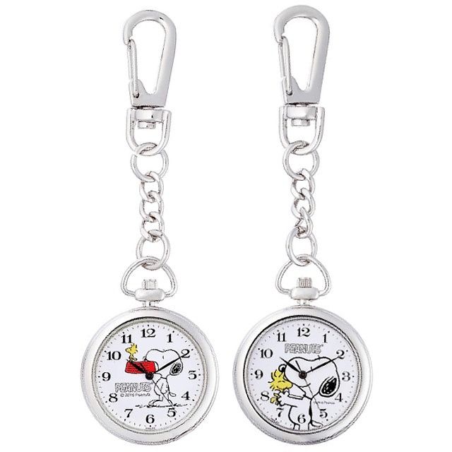 銀座 紗古夢堂(sacomdo)の【最大2000円OFFクーポン 11日(火)01：59迄】シチズン Q&Q キューアンドキュー ポケットウォッチ ピーナッツ P004-204 P004-214｜アングル2