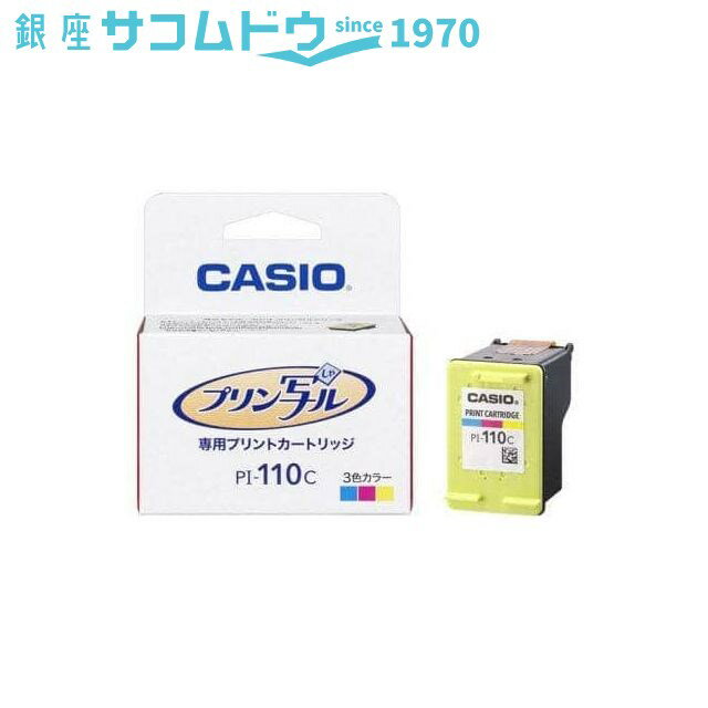 カシオ CASIO プリン写ルプリントカートリッジ PI-110C