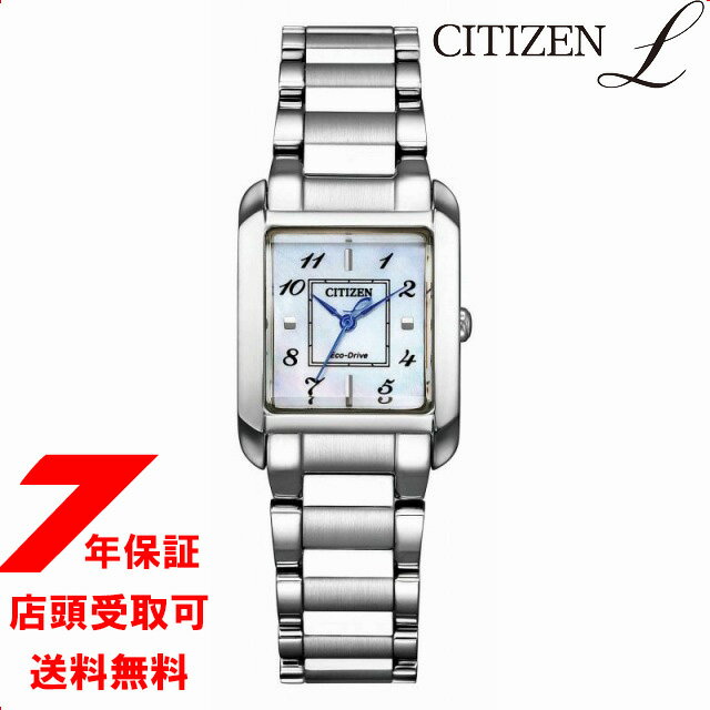 【5%OFFクーポン 5月7日(水) 9:59迄】Collection l シチズンエル EW5600-87D Square Collection 腕時計 レディース