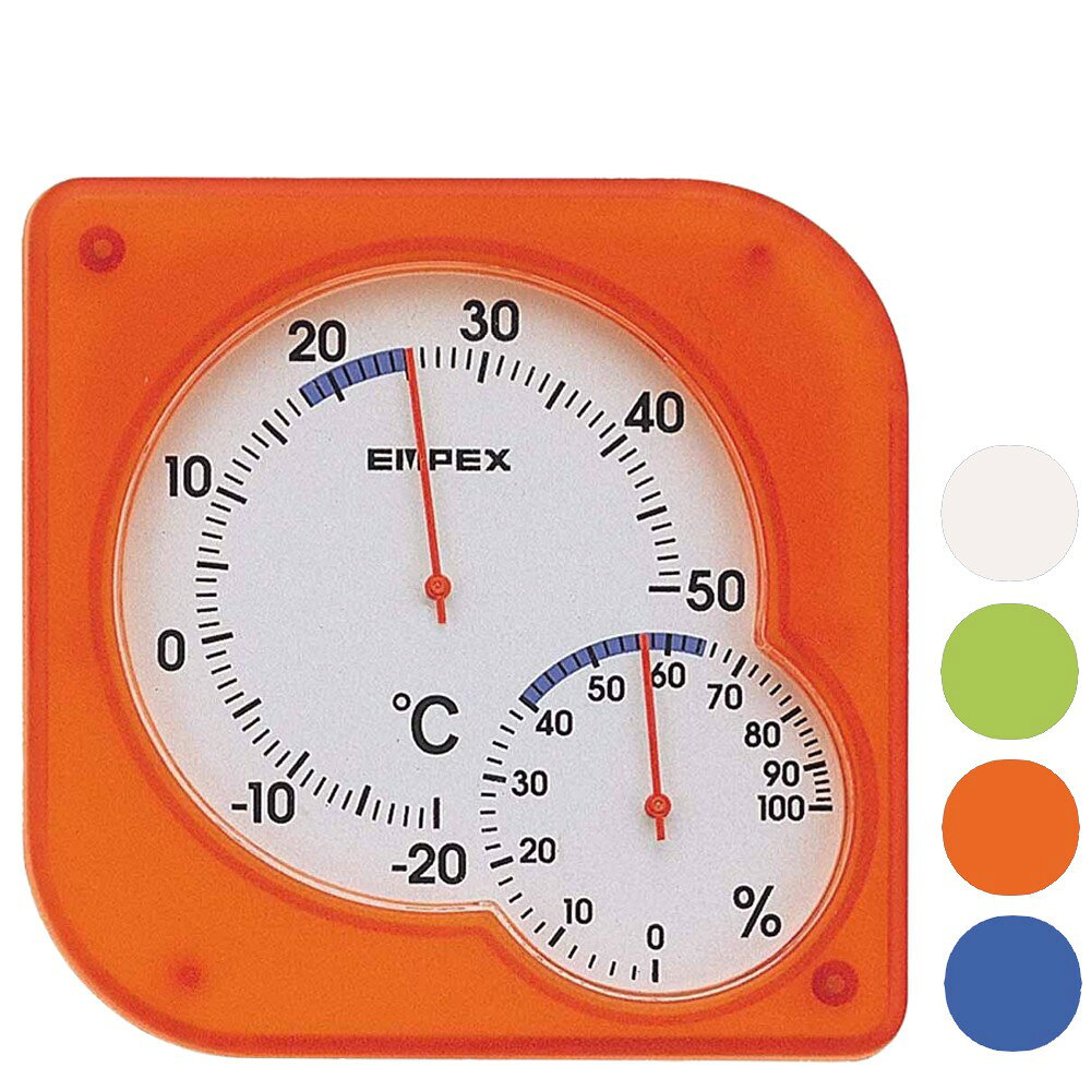 【5%OFFクーポン 10月21日(月) 9:59迄】エンペックス気象計 EMPEX シュクレmidi温・湿度計 TM-5601 TM-5603 TM-5604 TM-5606 [2]