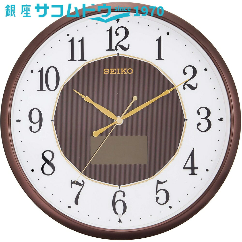 樂天商城 - 【5%OFFクーポン 5月07日(木)09:59迄】セイコー クロック SF241B 電波 掛け時計 ハイブリッドソーラー SEIKO CLOCK
