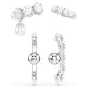 【最大2000円OFFクーポン26日(土)01:59迄】スワロフスキー Swarovski イヤーカフ 3個セット Matrix 5691715
