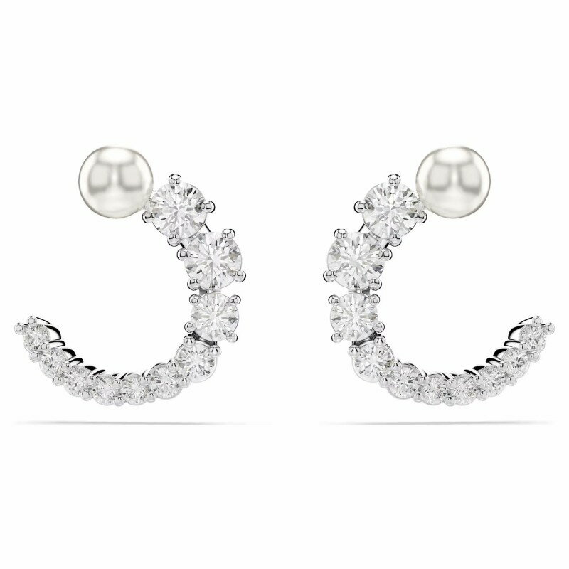 乐天商城 - 【最大2000円OFFクーポン16日(土)01:59迄】スワロフスキー Swarovski ピアス Matrix フープピアス 5692260