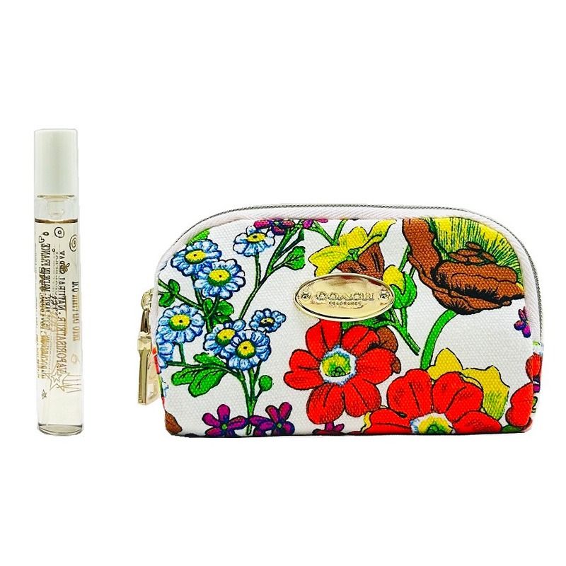 【最大2000円OFFクーポン 27日(水)01:59迄】コーチ COACH ミニチュア コーチ ドリームス サンセット オードパルファム EDP SP 7.5ml ポーチ付き セット トラベルスプレー 香水