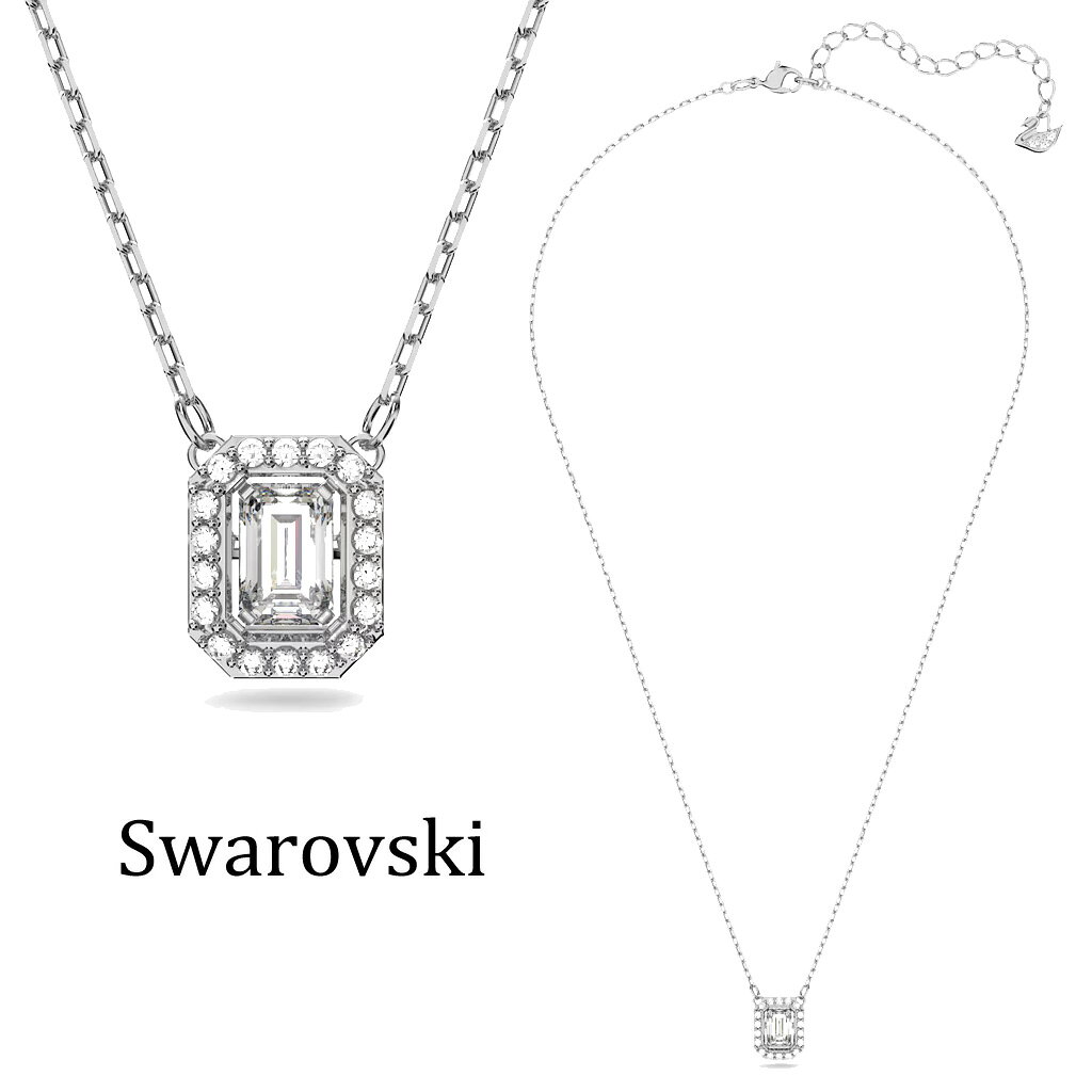 乐天商城 - 【5%OFFクーポン 5月07日(木)09:59迄】スワロフスキー ネックレス レディース SWAROVSKI 5599177 シルバー