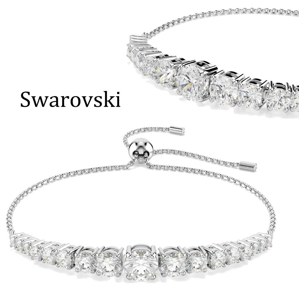 樂天商城 - 【最大2000円OFFクーポン16日(土)01:59迄】スワロフスキー ブレスレット レディース SWAROVSKI Matrix 5690677 シルバー アクセサリー