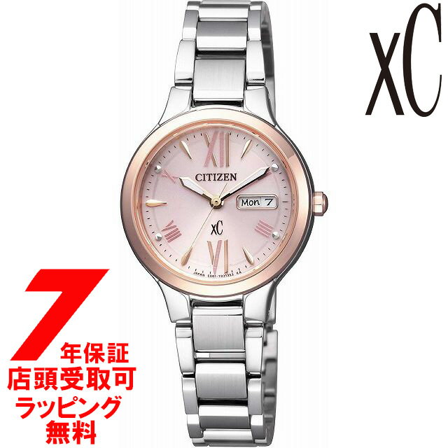 【最大2000円OFFクーポン16日(木)01:59迄】【店頭受取対応商品】シチズン CITIZEN 腕時計 xC クロスシー EW3224-53W ウォッチ Eco-Drive エコ・ドライブ デイデイト レディース