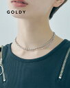GOLDY ゴールディ メタル ボール アシンメトリー ネックレス 3240704【メール便可】